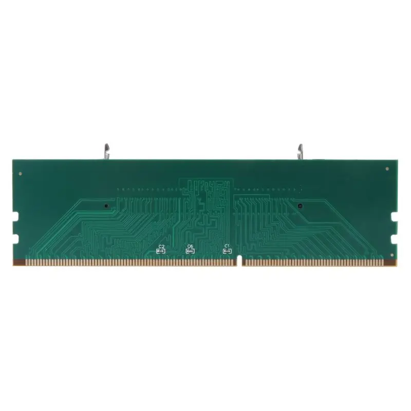 DDR3 SO DIMM to Desktop Adapter Connector Memory Card 240 204P Computer Component Accessories | Компьютеры и офис