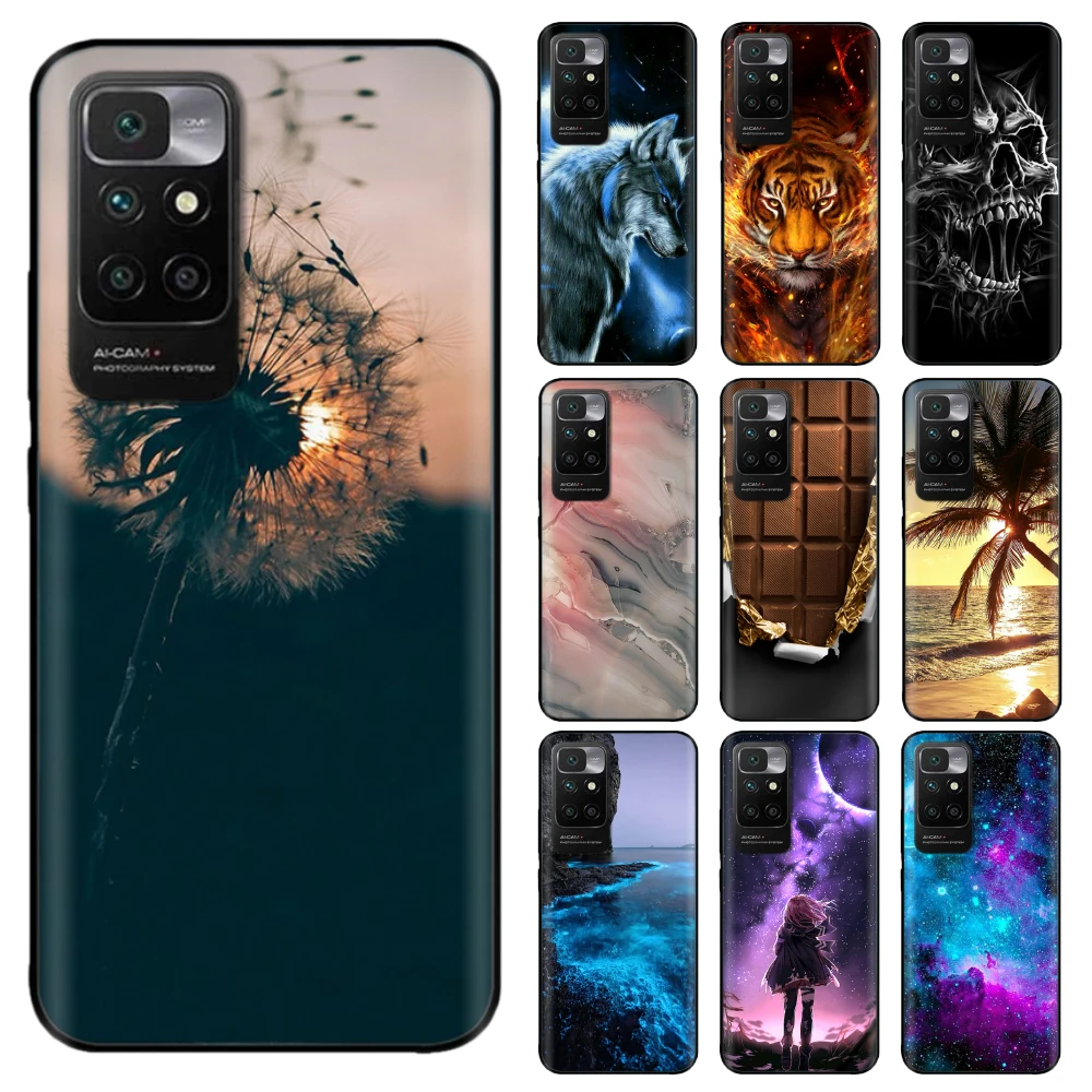 

For xiaomi redmi 10 Case Silicon Back Cover Phone Case For redmi 10 redmi10 Soft touch Cases 6.5 inch fundas etui bumper coque