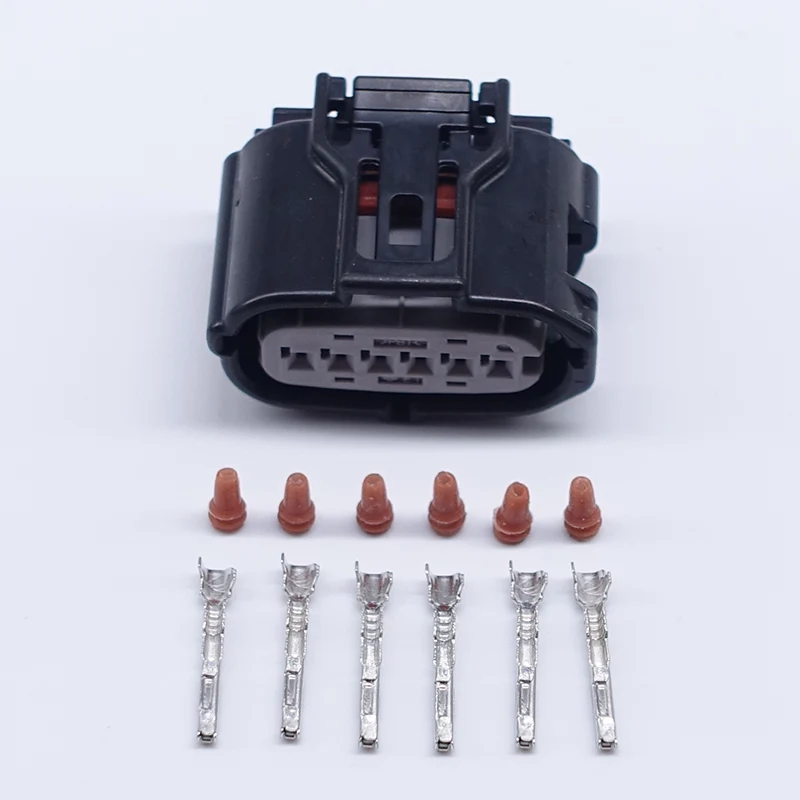 5 Sets 6189-7100 TS 025 Automotive Plug Accelerator Pedal Connector MAF 6 Pin Female Male For Toyota Subaru Mazda | Автомобили и