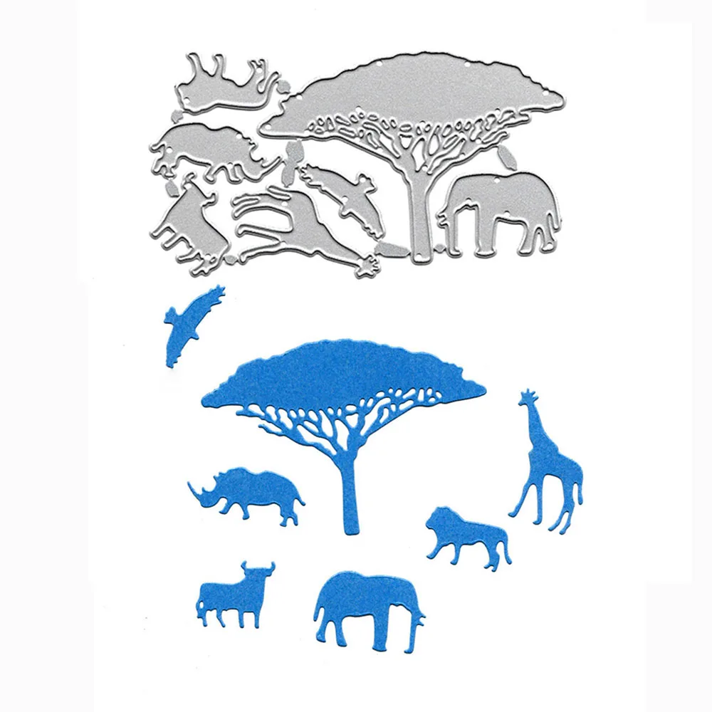 

Animal Craft Dies Metal Carbon Steel Cutting Stencil For Scrapbooking DIY Mold Embossing Folders Clear Stamps And Slimline Dies