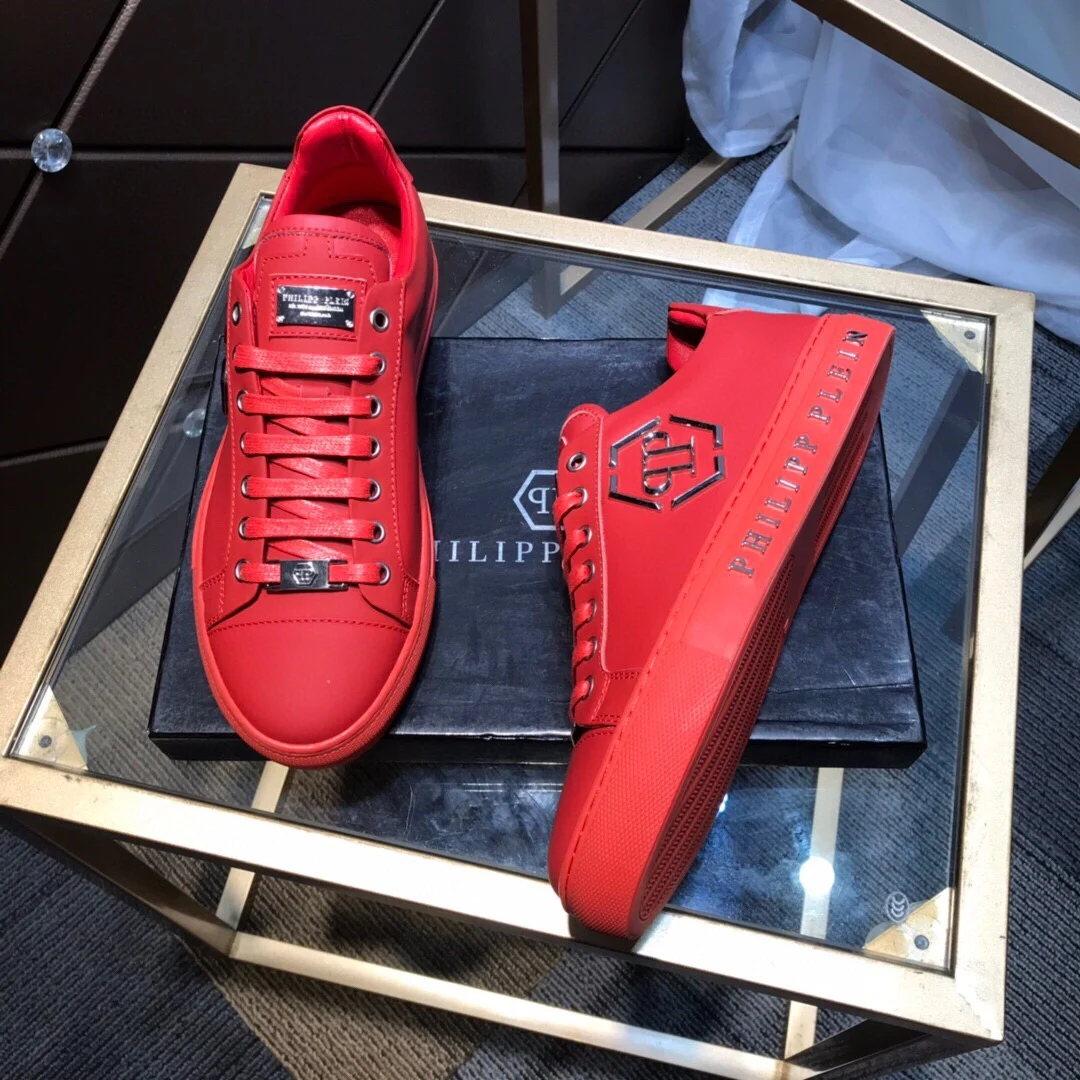 

Top Quality Philipp Plein Men's Leather Casual Shoes for Fashion Running Shoes Casual Shoes Outdoor Sports Shoes Sneakers U030