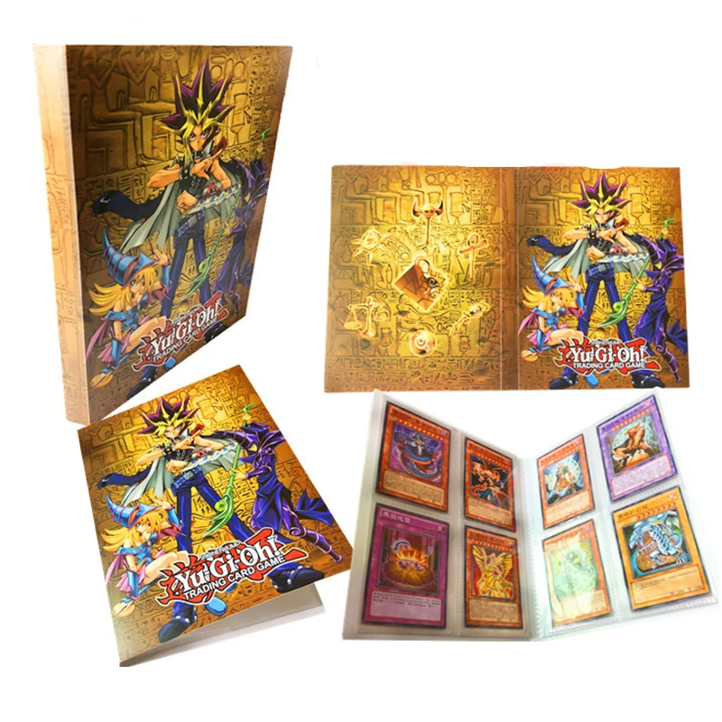 60 шт./компл. английский Yugioh карты с коробкой тонкая металлическая коробка коллекция карт Yu-Gi-Oh! Игра Бумага карточные игрушки для детей подарок на день рождени