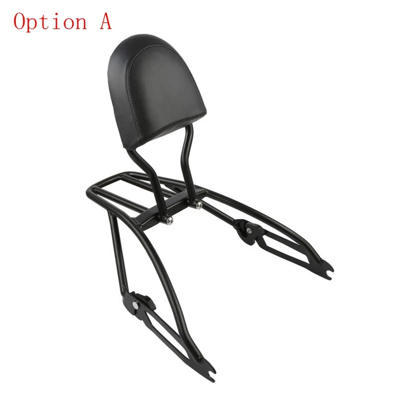 

Съемный Двухместный багажник со спинкой для Harley Street 500 750 2015-2018