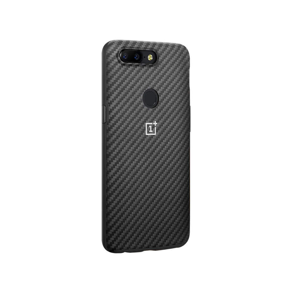 Bumper Karbon Оригинальная упаковка Oneplus 5T чехол песчаник силиконовый Karbon 1+ 5T Задняя Крышка - Цвет: Bumper Karbon