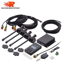 universal 4threads auto air bag suspension electronic control system with height sensor bluetooth remote and wire control