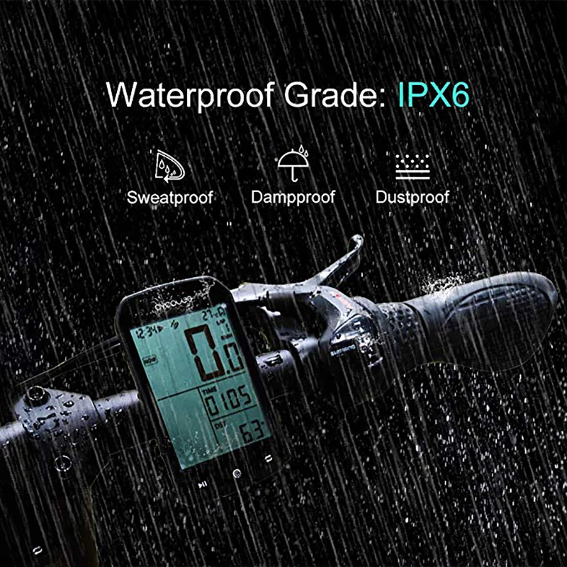 Велокомпьютер CYCPLUS ANT + GPS спидометр Bluetooth беспроводной секундомер одометр