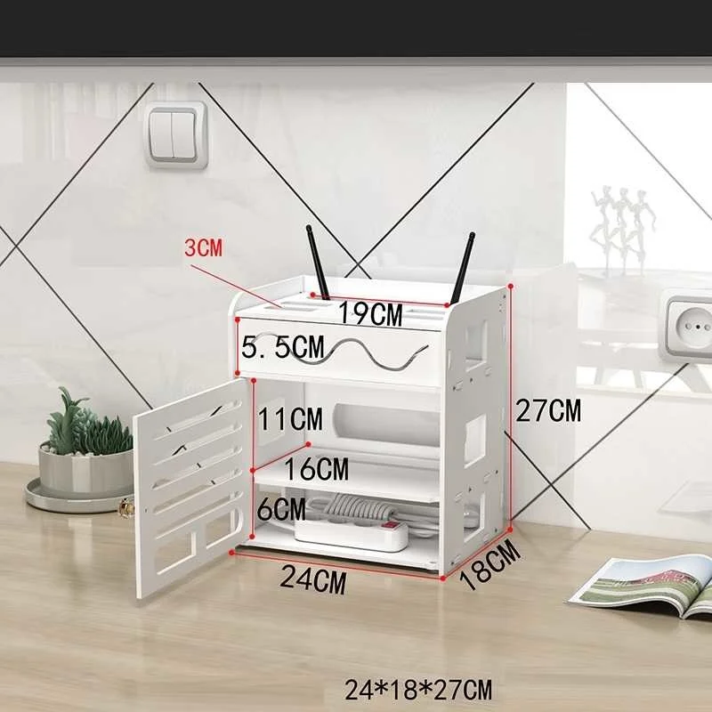 

Bureau Organizadora Boite De Plastique Transparent Mini Secret Stash Organizer Wooden Caja Almacenamiento Rangement Storage Box
