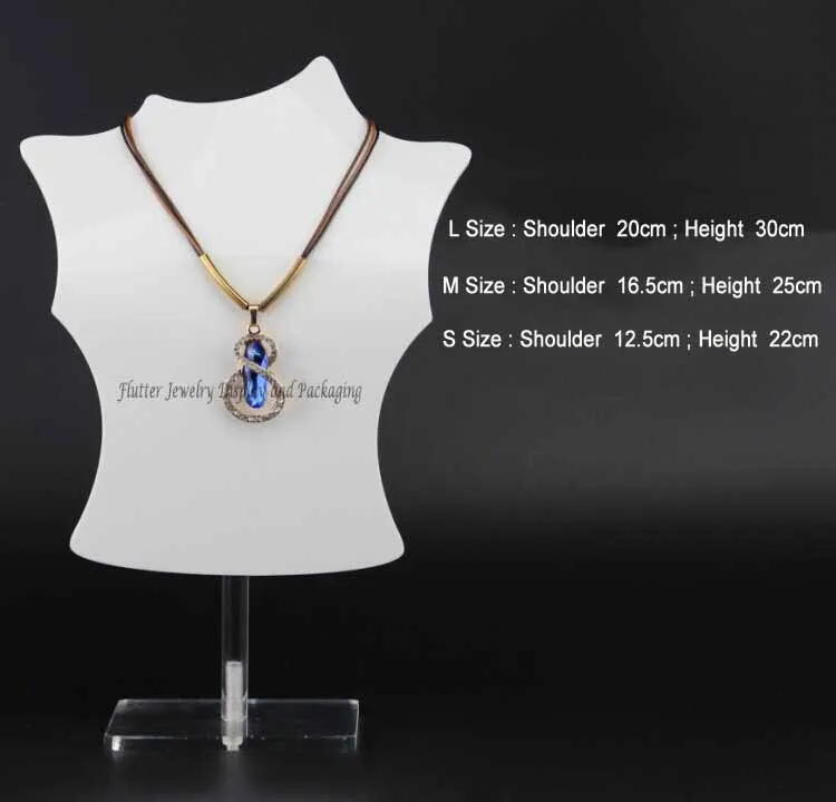 3 шт./компл. модное акриловое Ожерелье демонстрационный Манекен Держатель для