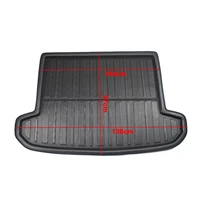 car tray boot liner cargo rear trunk cover matt for hyundai tucson tl 2015 2016 2017 2018 2019 mat boot liner floor carpet mud