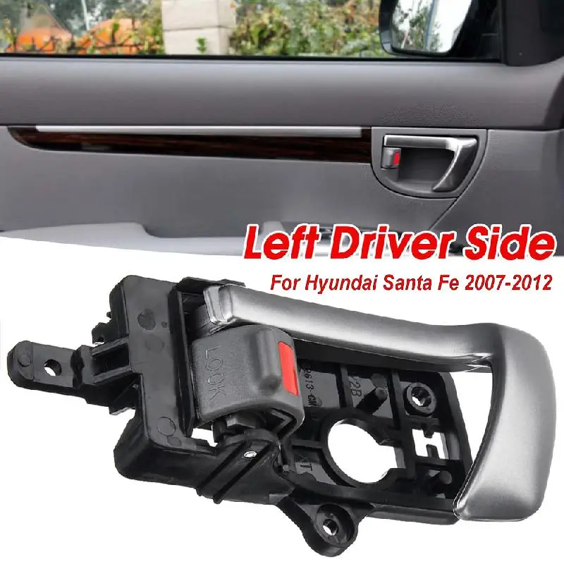 Левая ручка для межкомнатной двери Hyundai Santa Fe 2007 2012 826202B0101D внутренние дверные