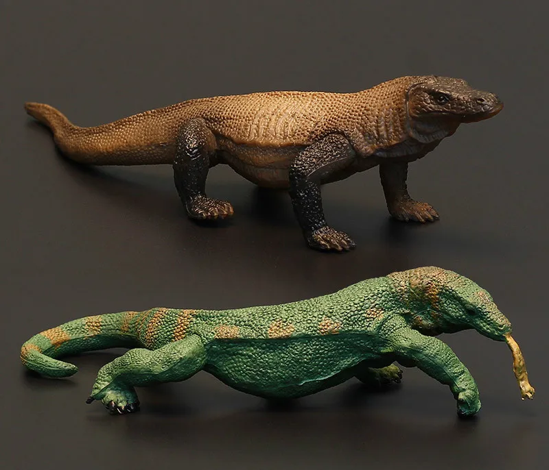Детская модель животного Реалистичная жизнь Komodo имитация дракона ящерица мини