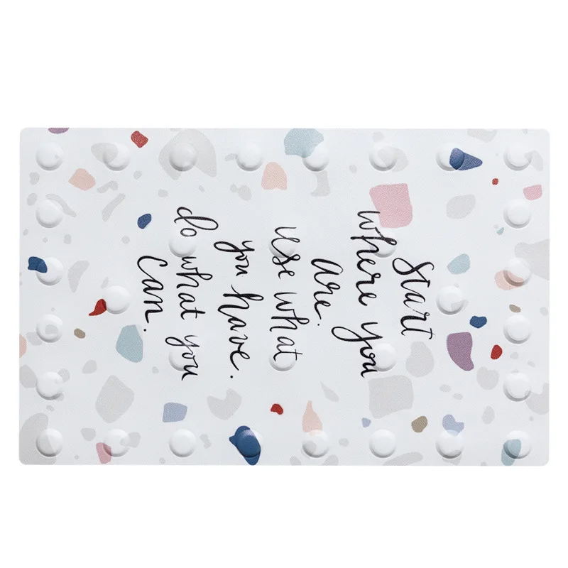 

Bathroom Anti-slip Mat Bathroom Suction Cup Mat Shower Bath Mat Waterproof Bathtub Mat Large