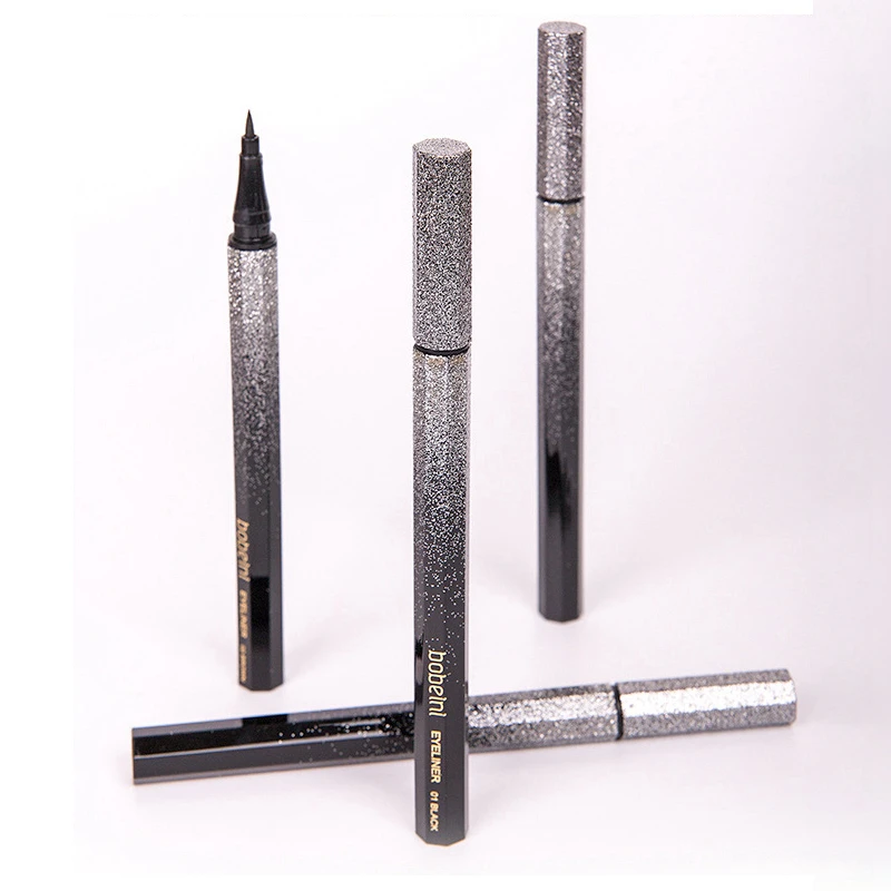 Подводка для глаз макияжа водостойкий Стойкий черный карандаш коричневая жидкая