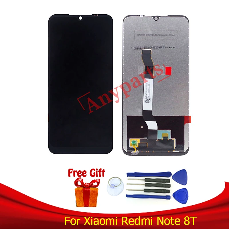 ЖК дисплей для Xiaomi Redmi Note 8T сменный экран redmi дигитайзер в сборе сенсорная панель