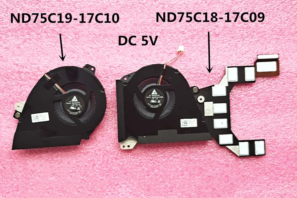 Новый ноутбук Процессор/GPU радиатор охлаждения и вентилятор для Asus ROG Зефир GX501