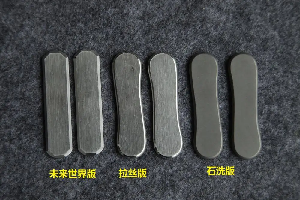 Изготовленные на заказ весы из титанового сплава TC4 сабельный нож 65 мм для ножа