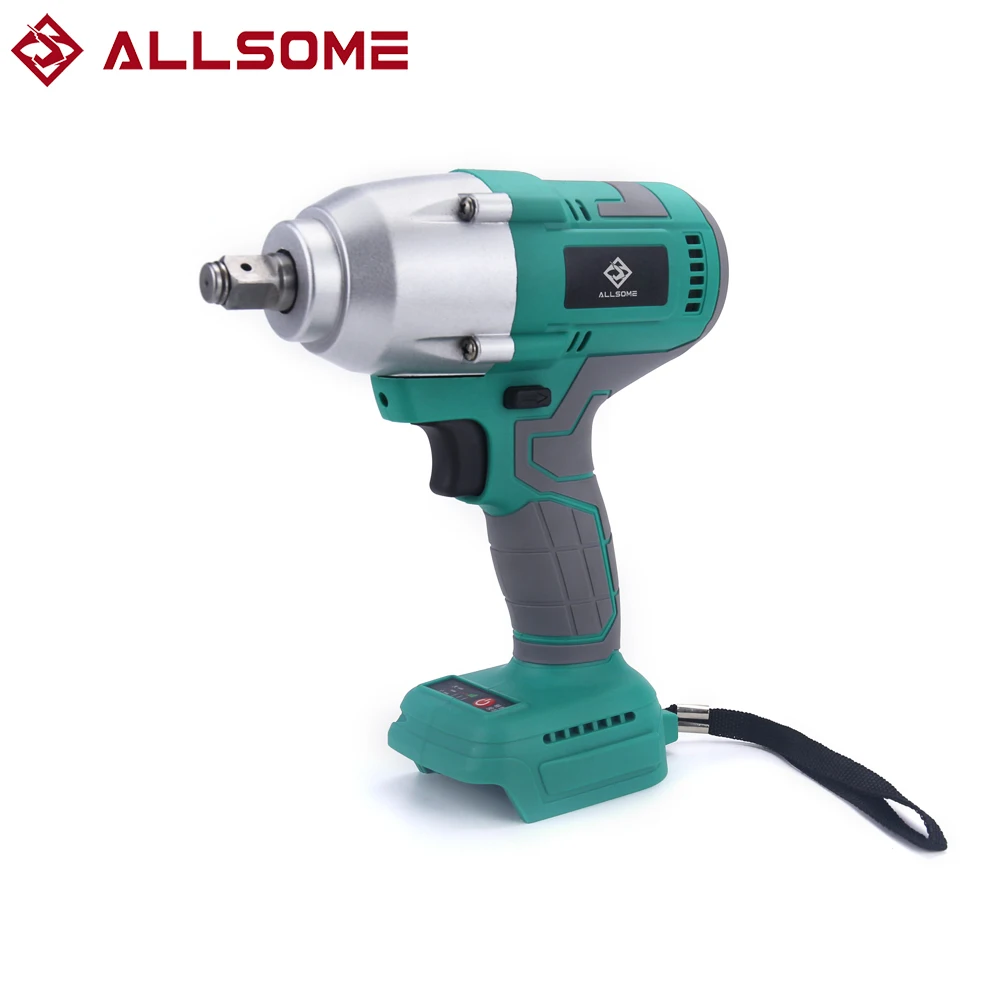

Аккумуляторный ударный гайковерт ALLSOME, 600 Нм