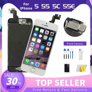 aaa full set lcd for iphone 5 5s 5c se 2016 display touch digitizer assembly complete replacement pantallacamerahome button