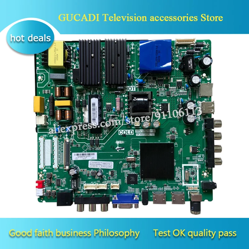 Для материнской платы 49BS3700 3HV320J1DTA TP.HV320.PC753 экран LVF490CSDN хорошая работа|Органайзеры