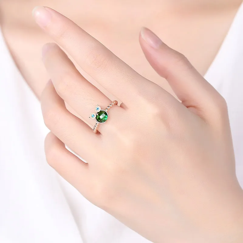 100% оригинальные кольца TONGSHE из искусственного серебра ювелирные изделия Сова