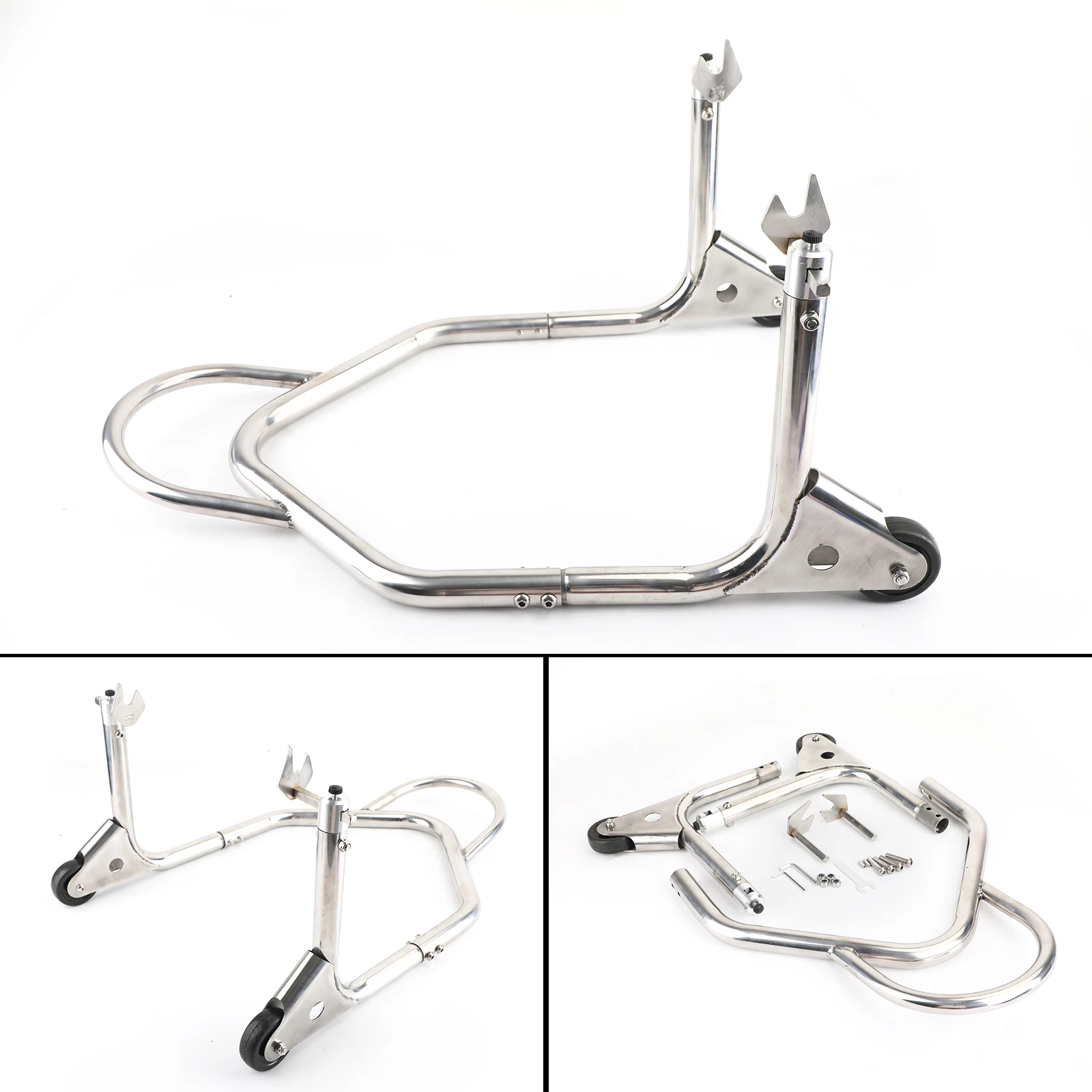 

Artudatech Регулируемая подставка из нержавеющей стали для мотоцикла 12 "-16"