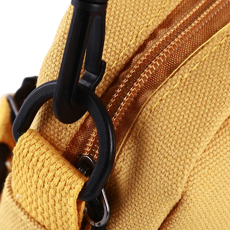 

Solid Color Simple Canvas Bag Fashion College Style Crossbody Small Square Bag Outdoor Multi-purpose Handbag Shoulder Bag