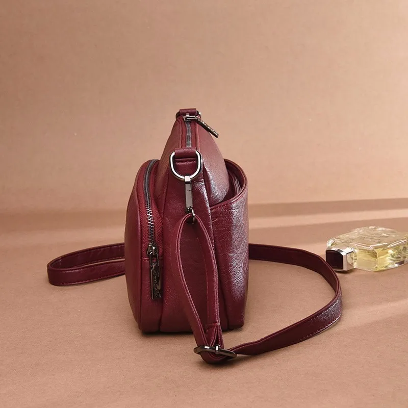 Женские сумки через плечо винтажные сумки-мессенджеры женские кожаные высокого