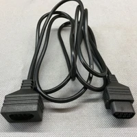 200pcs 1 8m game controller extension cable for nes 7pin console