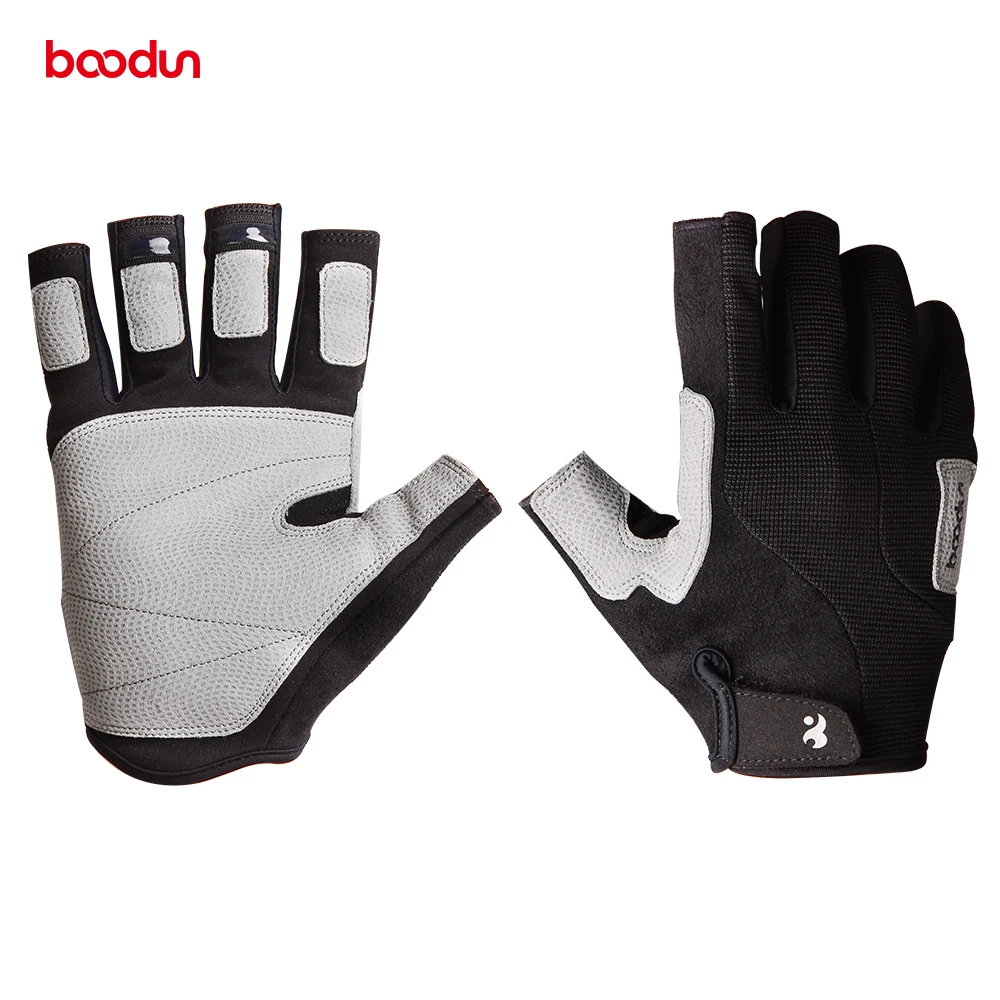 BOODUN Pro летние мужские и женские походные перчатки полупальцевые дышащие