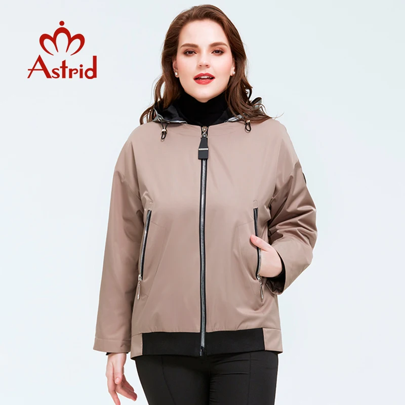 Astrid Новое весеннее свободное модное Короткое женское пальто Высокое качество