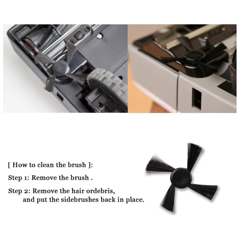 

Suitable for Neato Botvac Side Brush for 70E 75 80 85 Vacuum Cleaner Spare Parts Side Brushes Vacuum Accessory