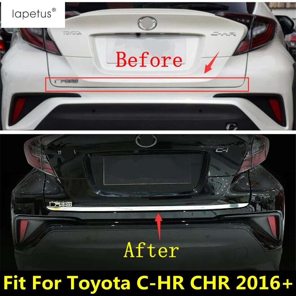 Аксессуары Lapetus подходят для Toyota C HR CHR 2016 2020 крышка багажника задняя дверь отделка