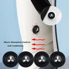 Автомобильный значок эмблема дверь подушки амортизатора прокладка для Mitsubishi Outlander Lancer EX ASX Pajero L200 Colt Eclipse Cross Triton