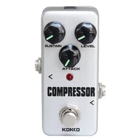kokko compressor mini pedal guitar effect processor fully analog circuit universal for electric guitar bass pedals accessories