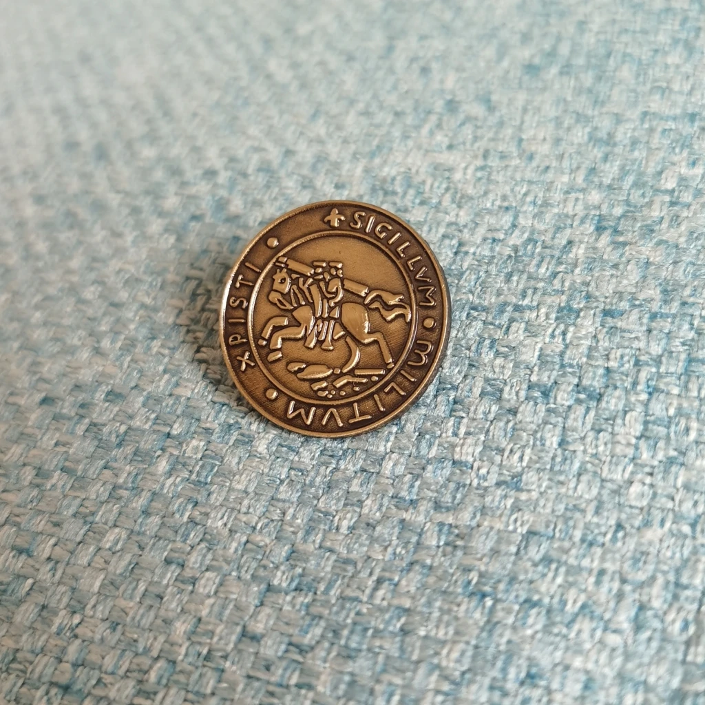 1 шт. булавка для отворота храма 22 мм|crusades knights templar|pin pinpin lapel |