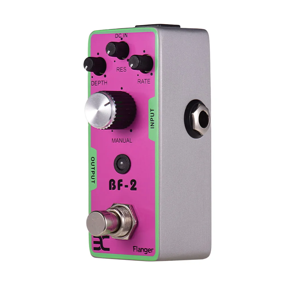 Супер Flanger педаль для гитары цветочные режимы искусственный корпус из