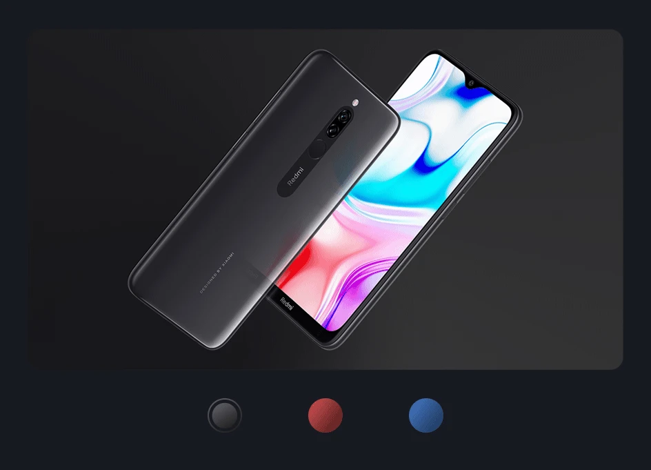 Смартфон Xiaomi Redmi 8 с глобальной версией, 4 Гб ОЗУ, 64 Гб ПЗУ, 5000 мА/ч, Spnadragon 439, 12 МП, настоящая камера, 18 Вт, быстрый мобильный телефон