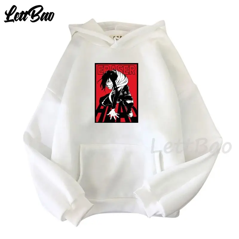 

My Hero Academia New Gothic Fashion Anime Cool Hoodie Pocket Pullover Long Sleeve Warm Fleece Fall/Winter Sweatshirt Unisex