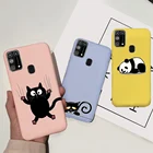 Милый пластиковый чехол для Samsung Galaxy M31, чехол, Ультратонкий чехол для телефона, мягкий силиконовый бампер для Samsung M31 M 31, чехол для телефона