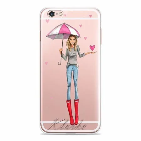 Красивый дизайнерский прозрачный ТПУ чехол для Iphone 11 pro X s 5S SE 7 8 Plus Модный чехол для мобильного телефона s
