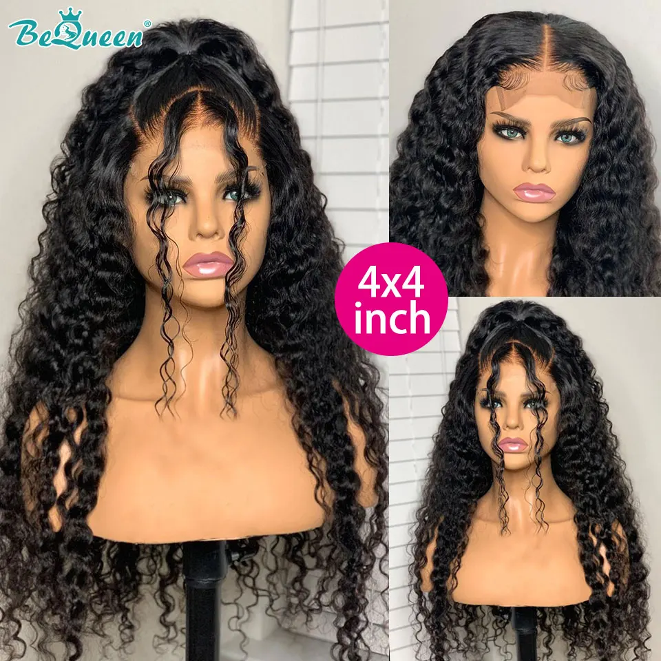 BeQueen 360 парик с глубокой волной HD 30 дюймов 13x 6