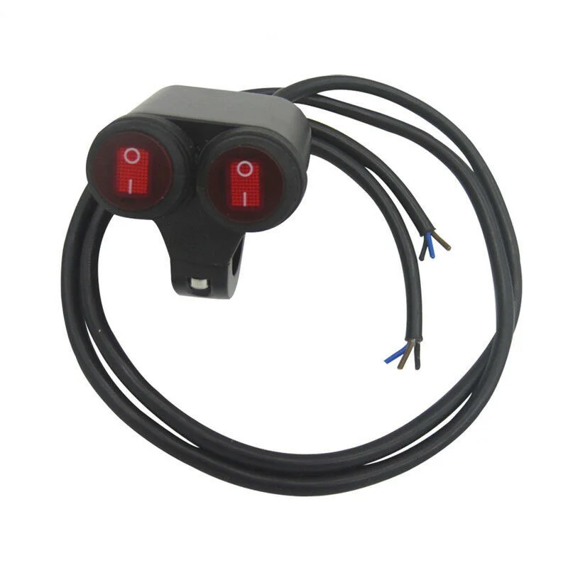 

On/off Motorcycle switch DC 12V Headlight Aluminum Alloy Waterproof ATV