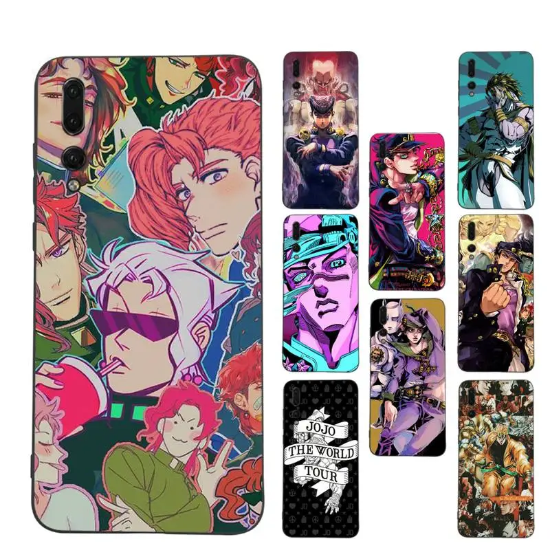 

JOJO’S BIZARRE ADVENTURE OVER HEAVEN JoJo Anime Phone Case Soft Silicone Case For Huaweip30lite p30 20pro p40lite P30 Capa
