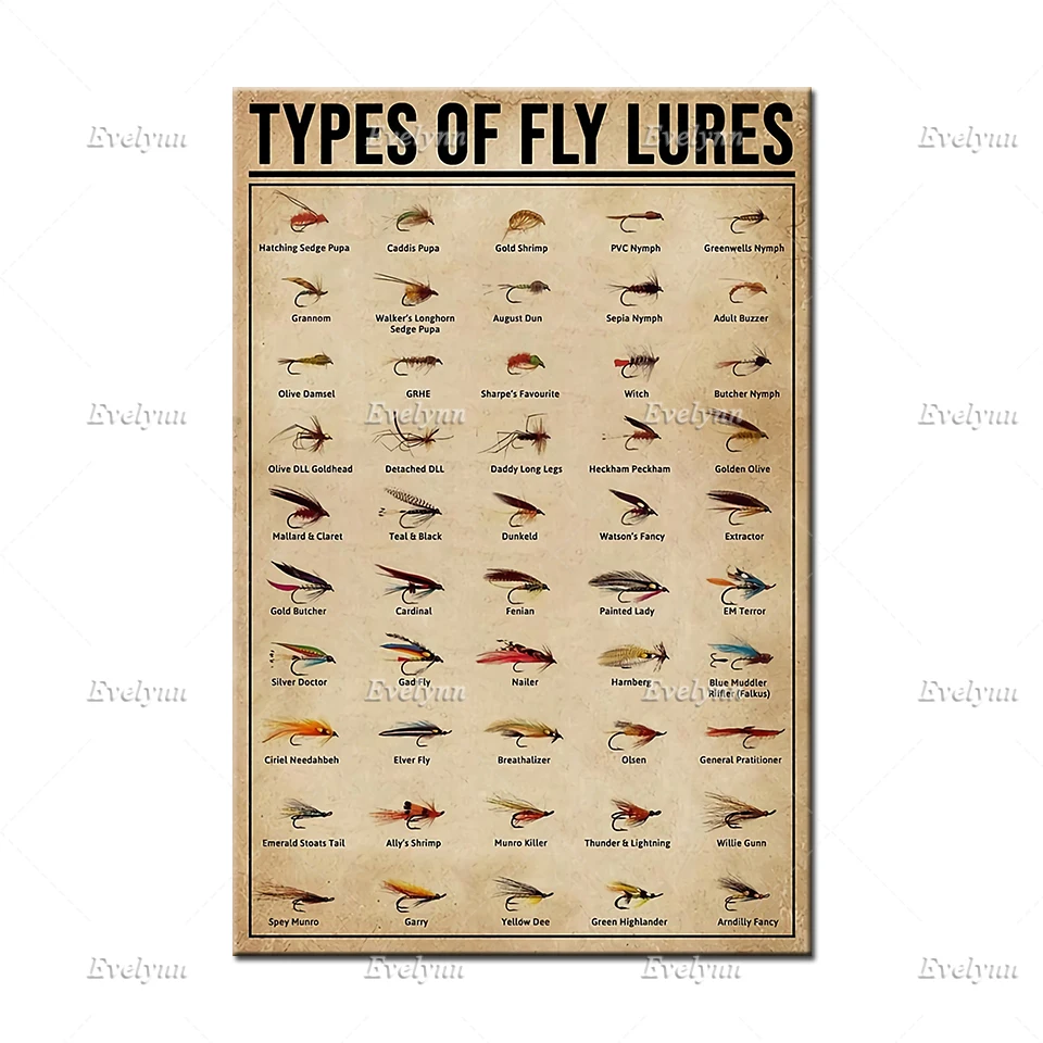 Холст для ловли нахлыстом плакат принты холст настенное искусство Подарок на