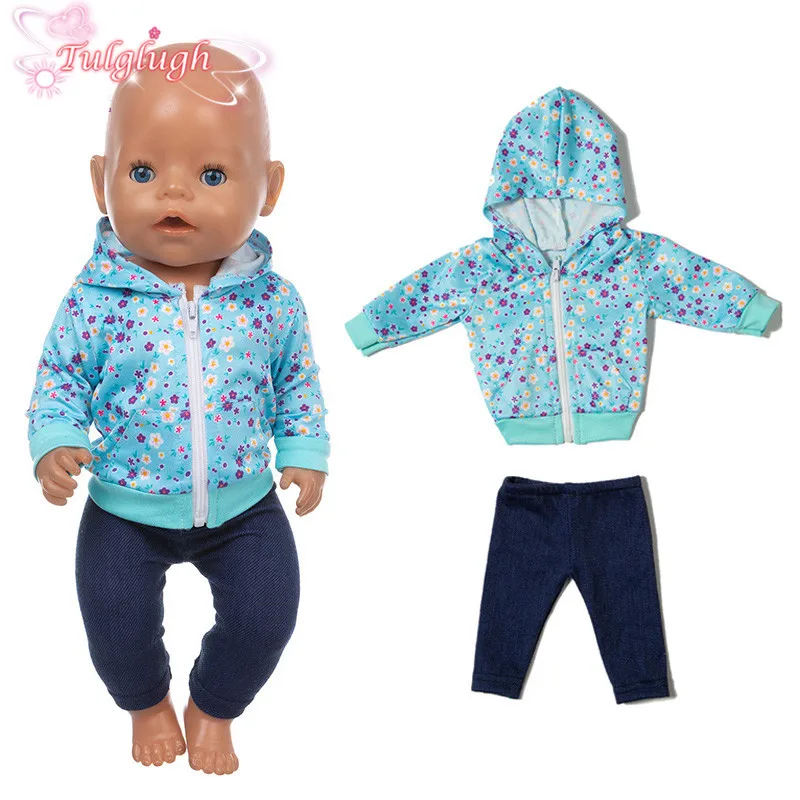 Новинка 2021 куртка для куклы 43 см 17 дюймов синее пальто мальчика Nenuco Ropa y su Hermanita 18