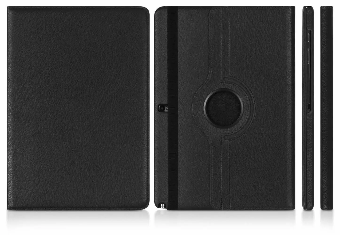 360 Degree Rotating Stand PU Leather Case Cover For Samsung Galaxy Tab Note Pro 12.2 P900 P901 P905 Tablet Tempered Glass | Компьютеры и