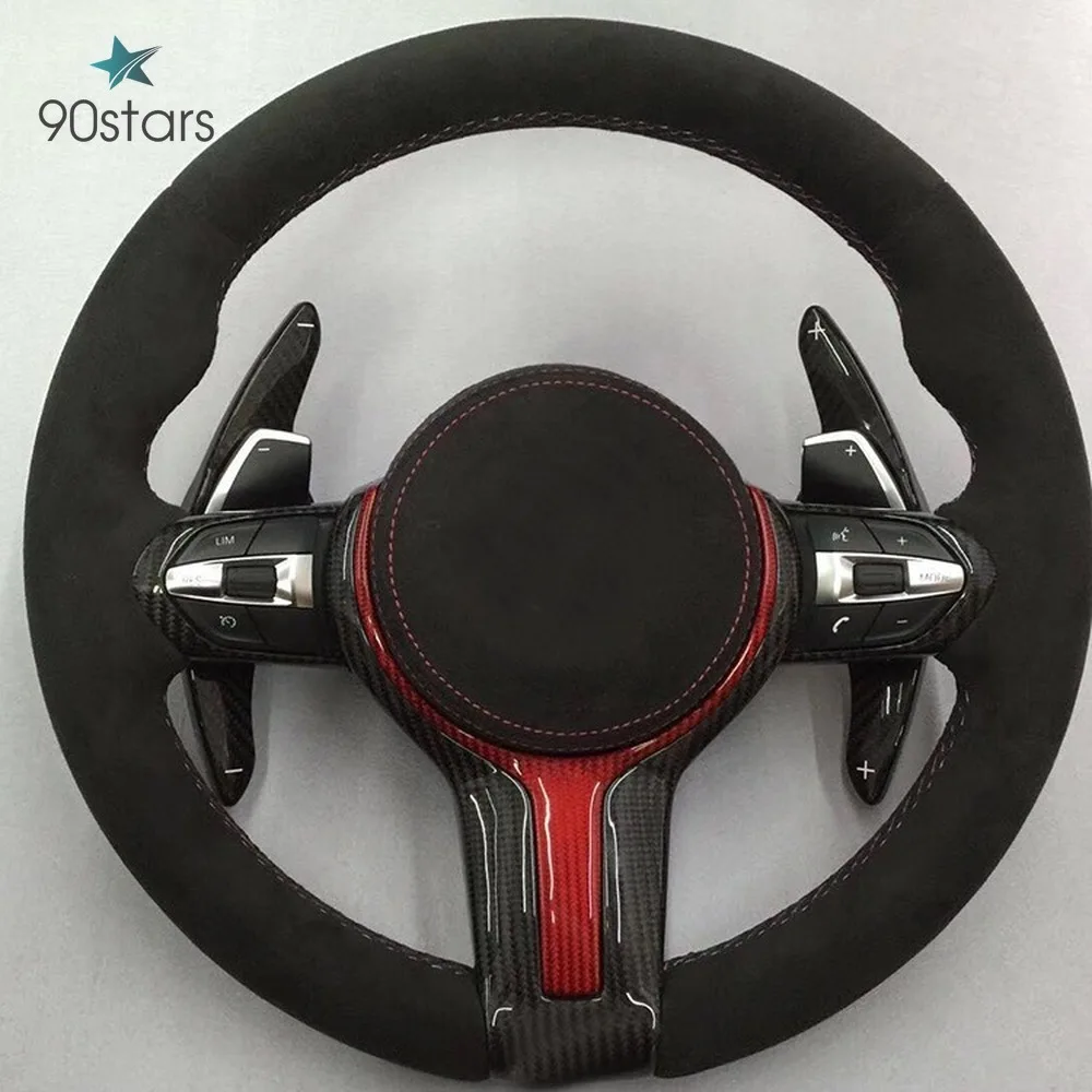 Переключатели передач на руль из углеродного волокна для BMW M2 M3 M4 M5 M6 X5M X6M X1 X4 Z4 F10 F30