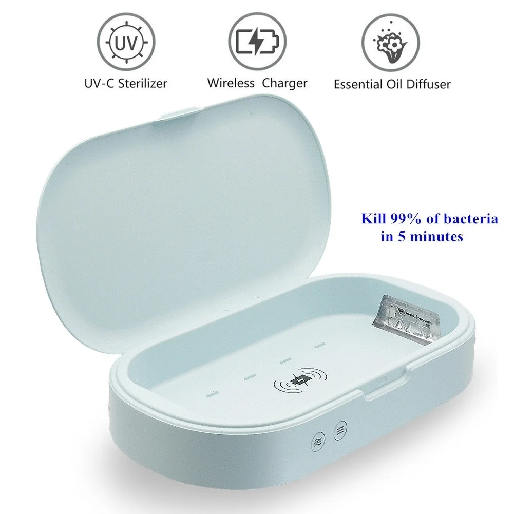 Сотовый телефон коробка для дезинфицирующих средств Быстрое беспроводное