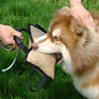 bite resistant linen training dog bite pillow with handle training dog toy horse dog wolf dog bite interactive training supplies
