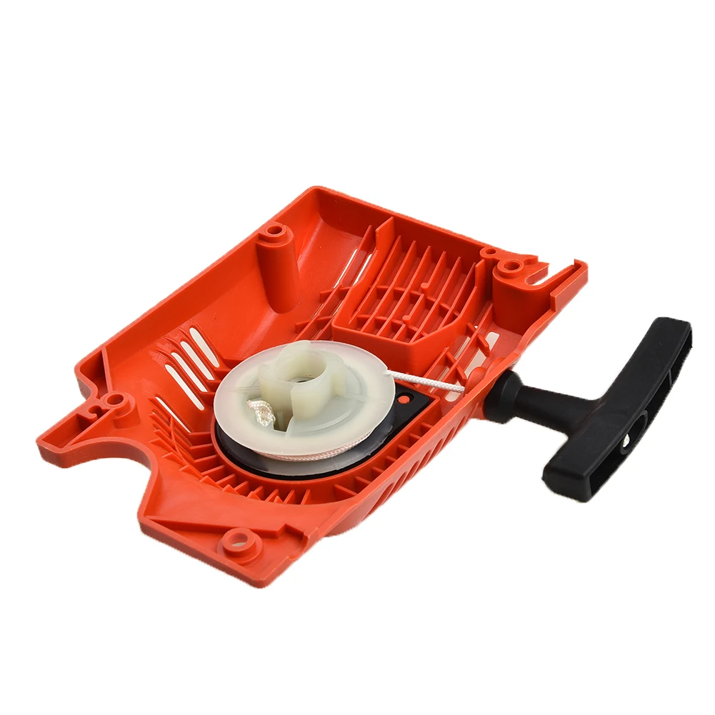 

Orange Pull Recoil Starter For Chinese Chainsaw 4500 5200 5800 4900 45cc 52cc 58 Replacement Attachment